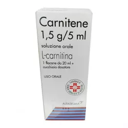 Карнитен Италия р-р для приема внутрь 30% (1,5г/5мл) 6г 20мл фото