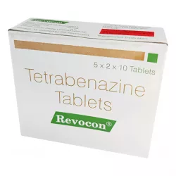 Тетрабеназин (Нормокинезтин полный аналог) 25мг Revocon таб. №100 фото